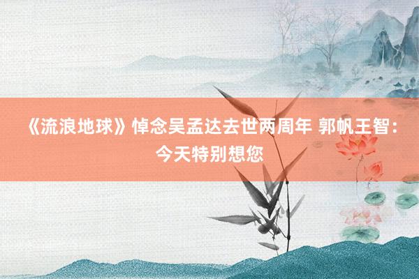 《流浪地球》悼念吴孟达去世两周年 郭帆王智：今天特别想您